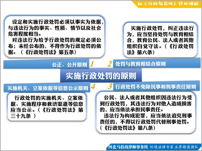 实施行政处罚应当遵循哪些原则